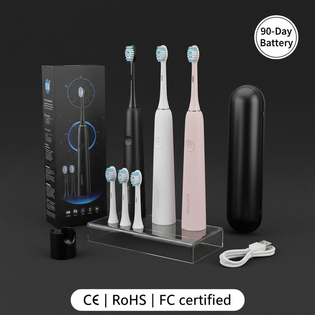 CE UKCA certified sonic electric toothbrush wholesale Europe distribution - EcoAqua Pro B2B