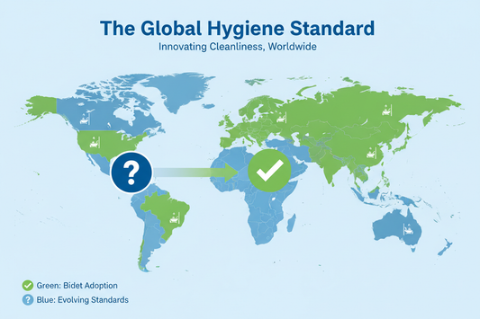 Why 80% of the World Uses Bidets — And Why You Should Too
