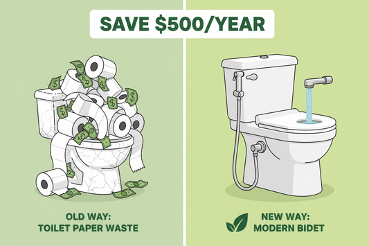 How to Save $500 a Year by Switching to a Bidet (The Math Is Simple)