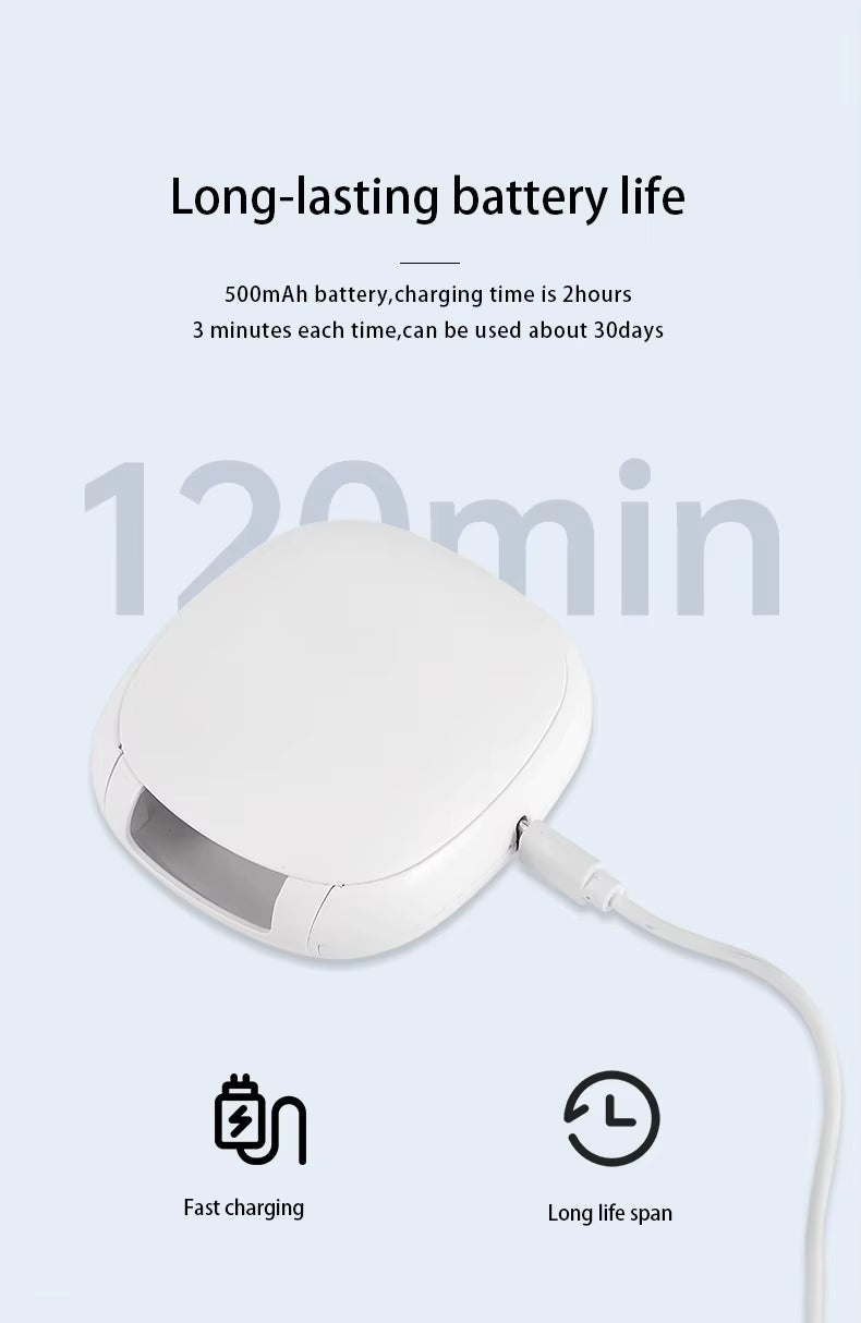 UV-C Toothbrush Sanitizer USB-C | EcoAqua Pro S9 Hygiene Shield Case