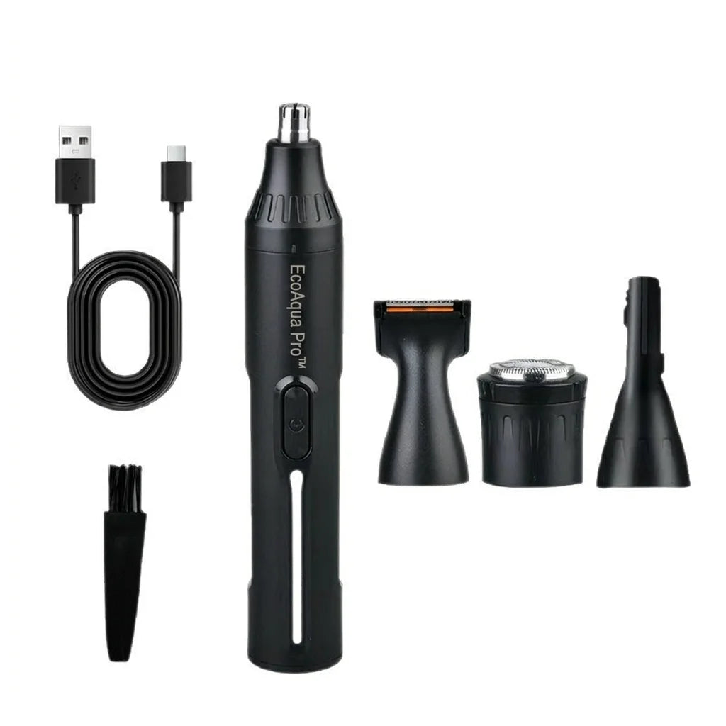 Electric Trimmer 4-in-1 USB-C | EcoAqua Pro Precision-Edge Travel Trimmer