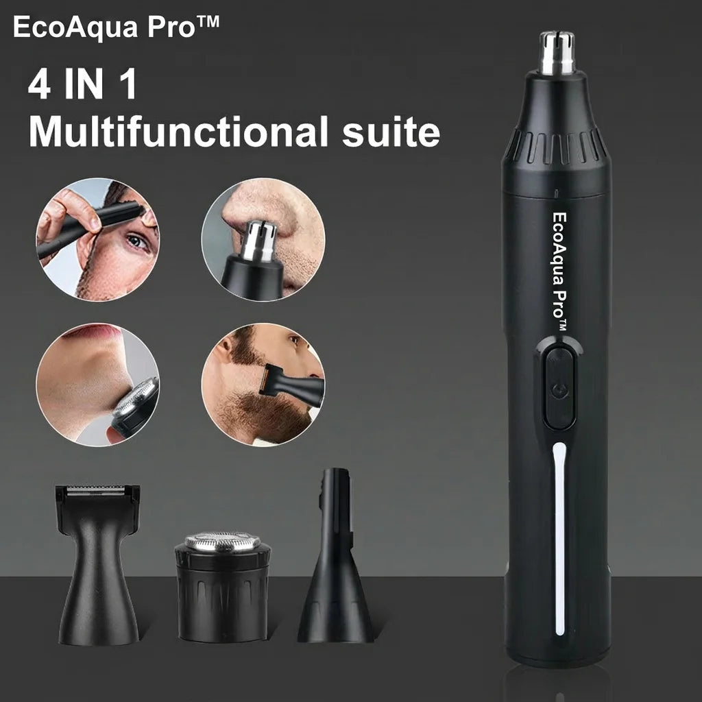 Electric Trimmer 4-in-1 USB-C | EcoAqua Pro Precision-Edge Travel Trimmer
