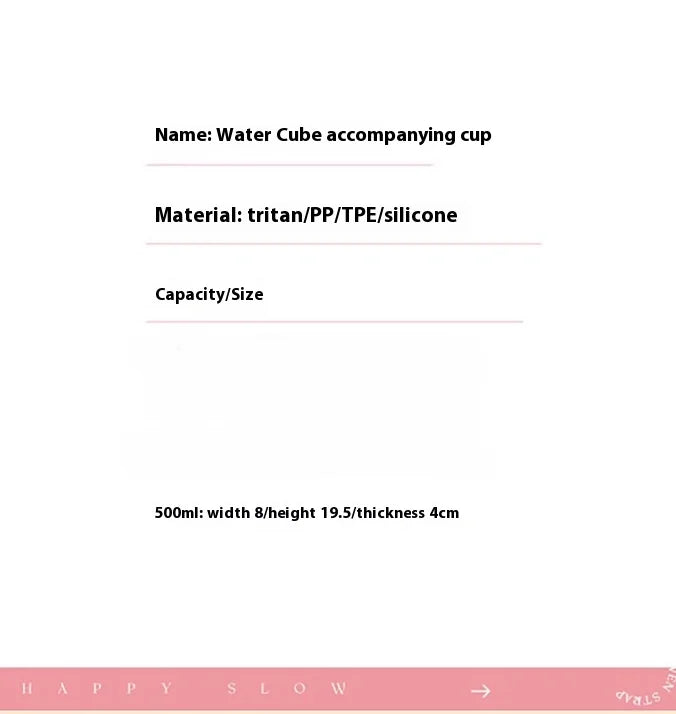BPA-Free Water Bottle 500ml Ultra-Slim | EcoAqua Pro Titan-Slim Tritan