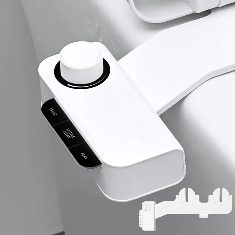 Bidet Attachment Ultra-Slim 6mm | EcoAqua Pro S5 No Electricity Needed